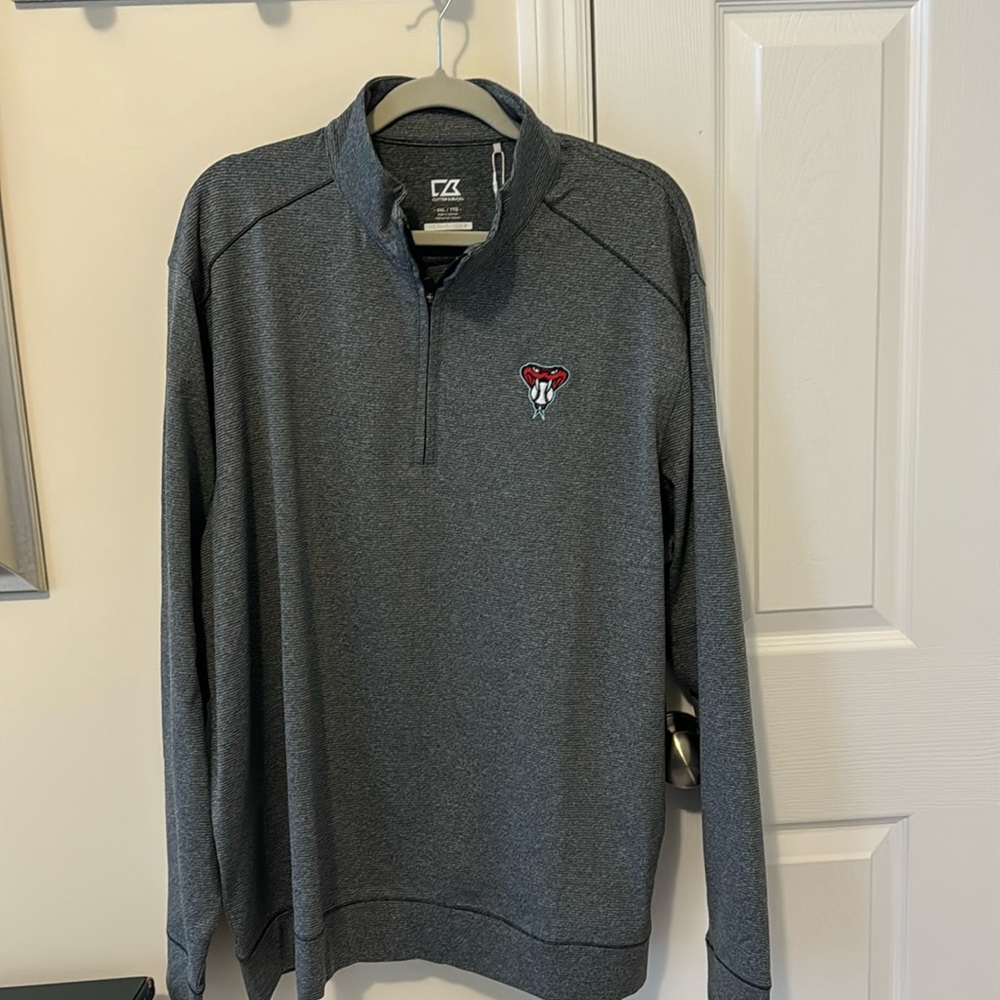 Men’s 1/4 zip pullover, Arizona Diamondbacks XXL